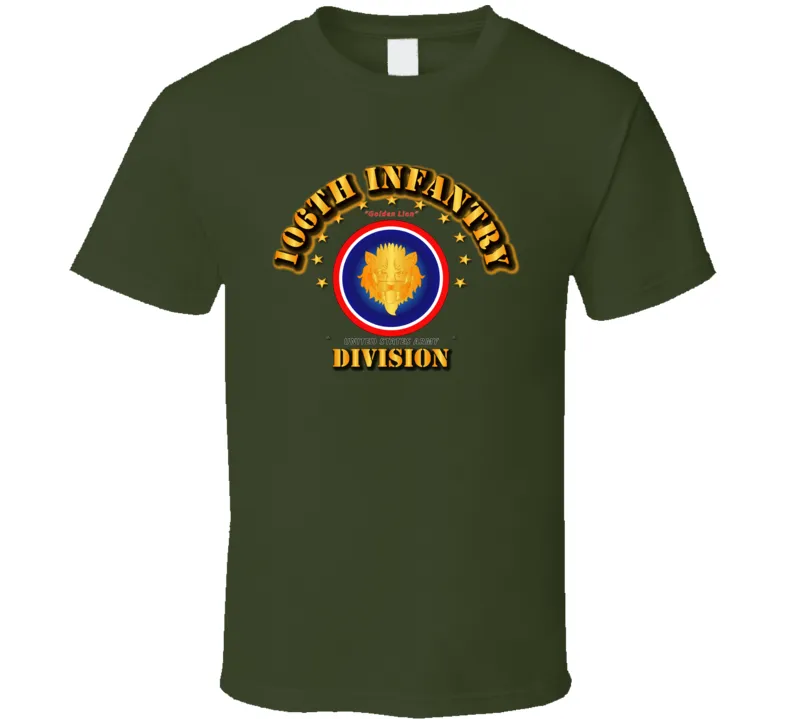 106th Infantry Division - Golden Lion Classic T Shirt