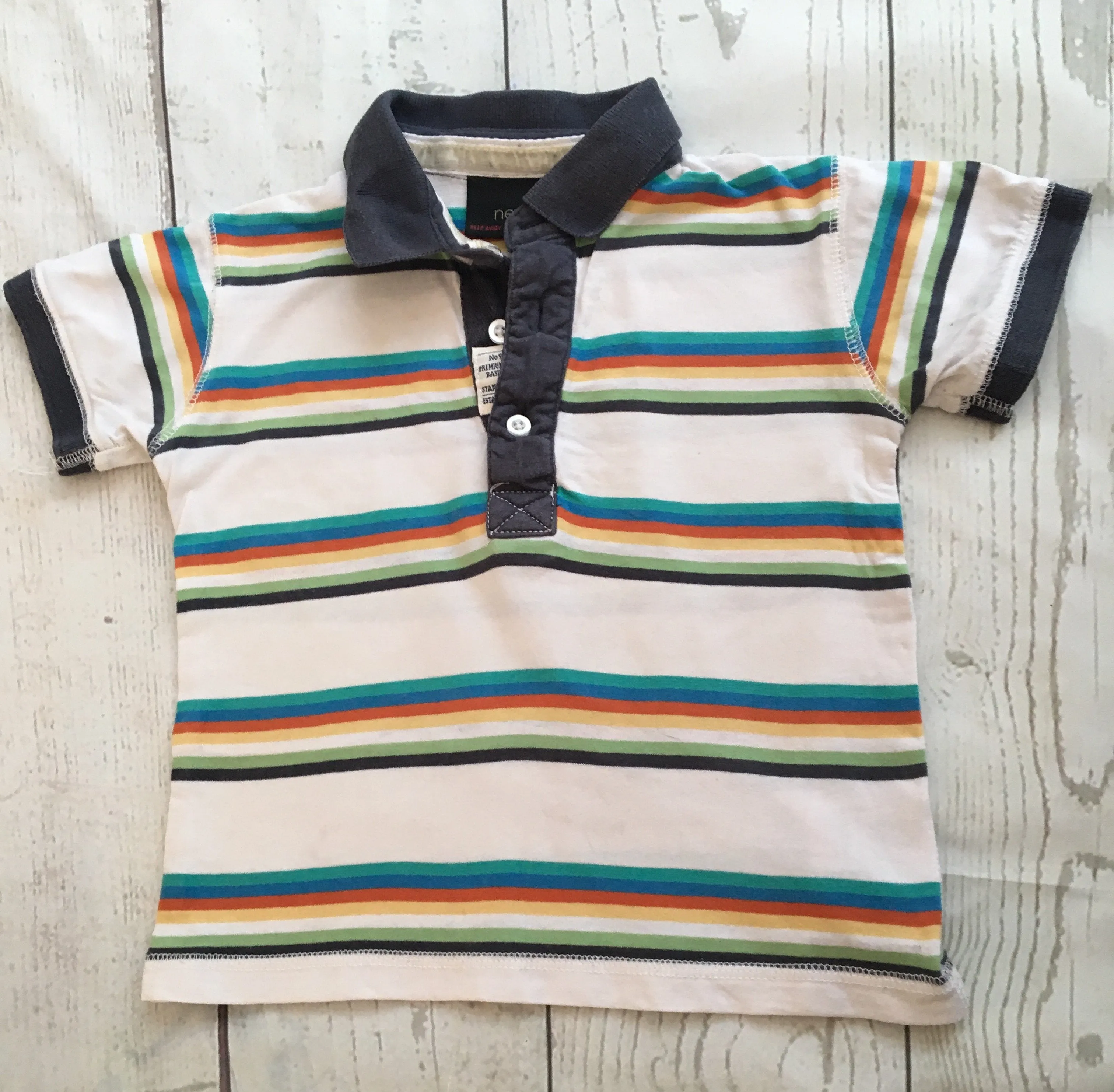 12-18 Months Retro Style Polo Shirt