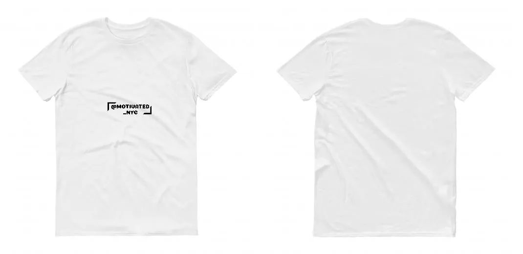 200 White T-Shirts - DTG Full Color