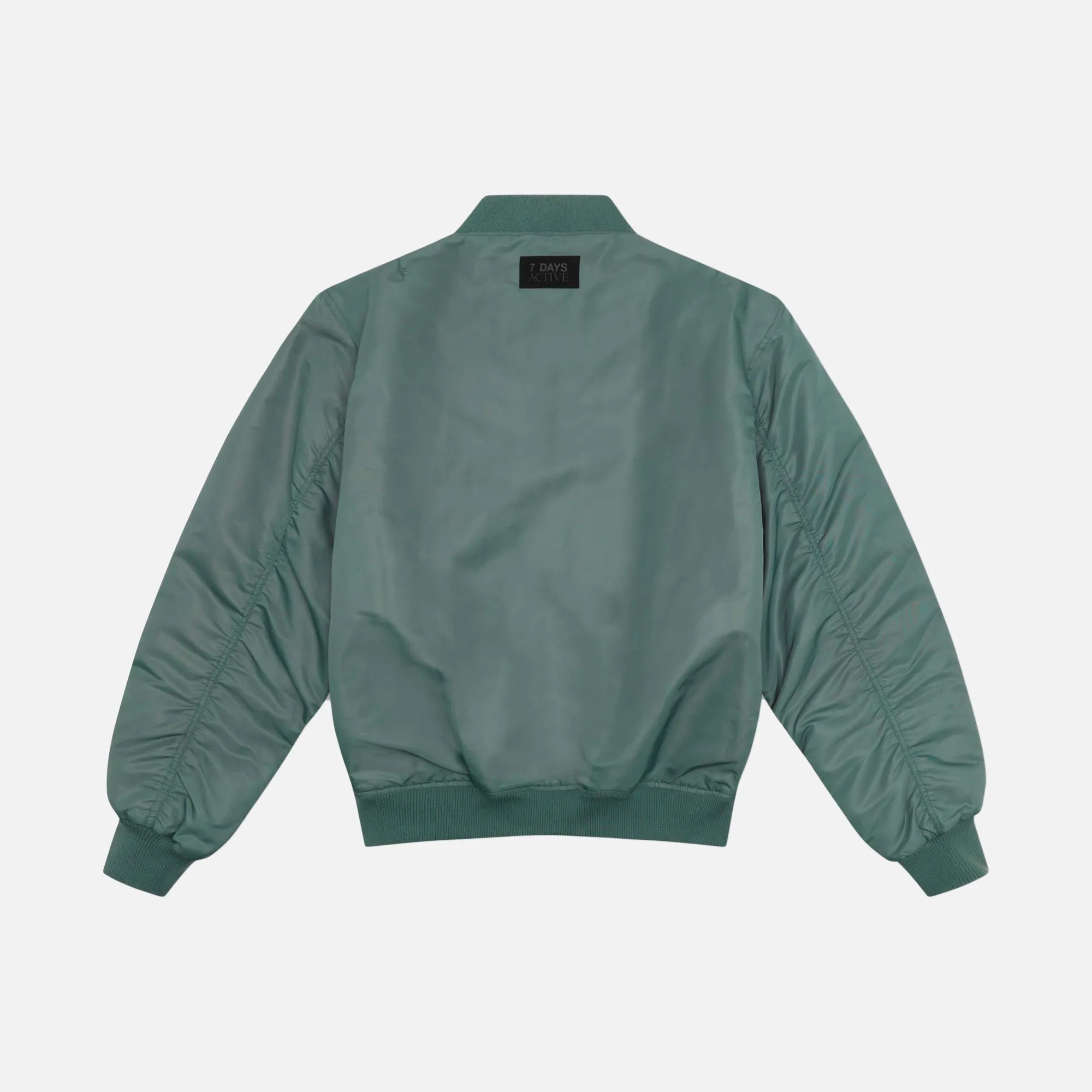 7 Days Active Bomber Jacket - Dust Green