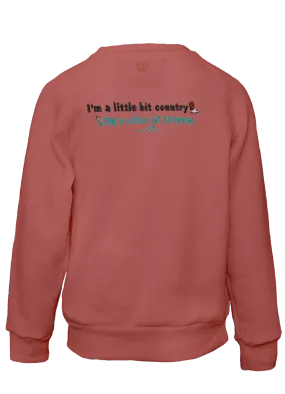 A Little Bit Country Kids' Classic Crew Pullover