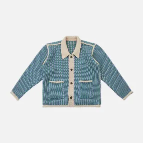 Ader Error Cardigan - Ivory Multi