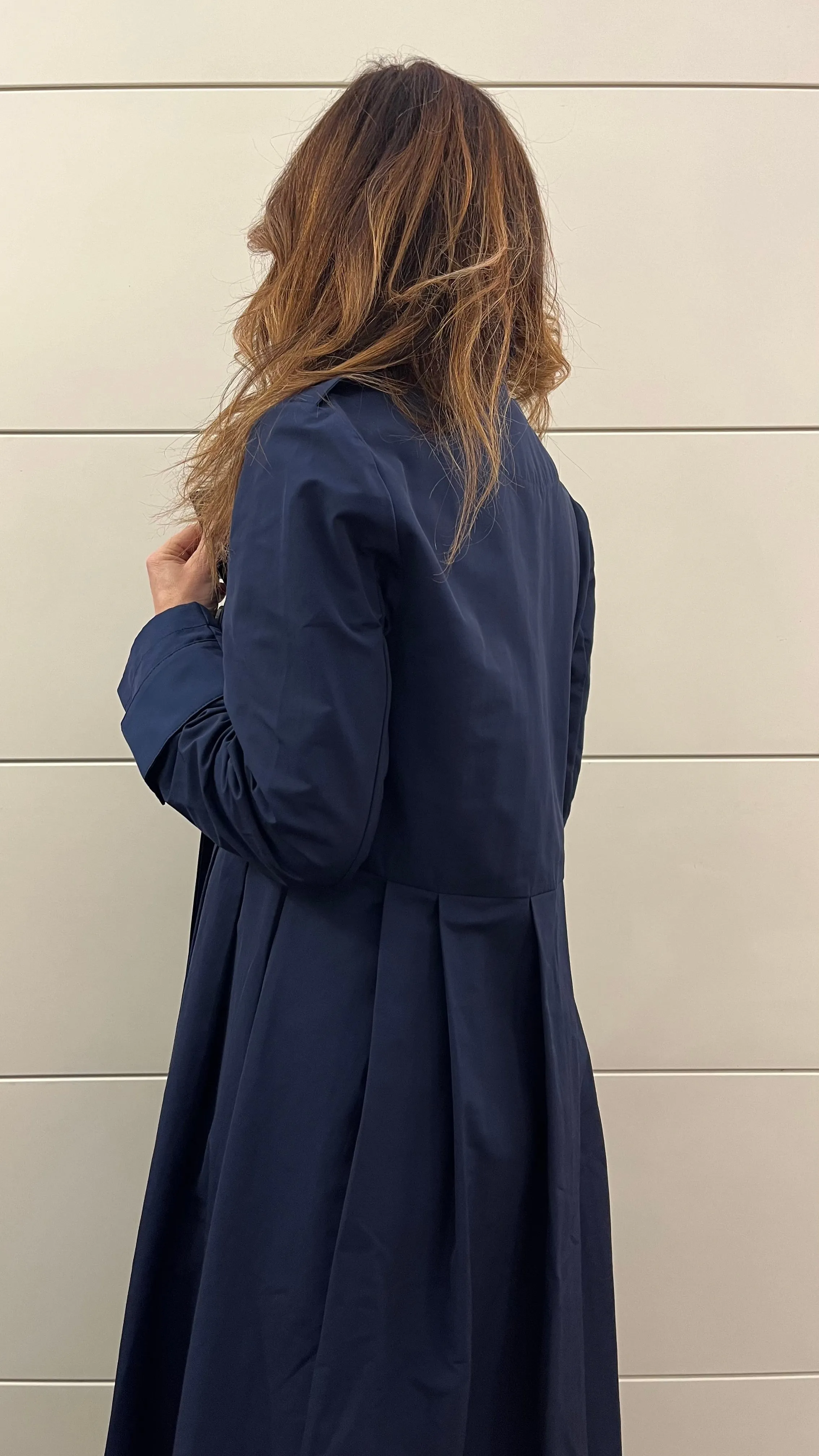 Alessia Santi Double-Breasted Trench Coat