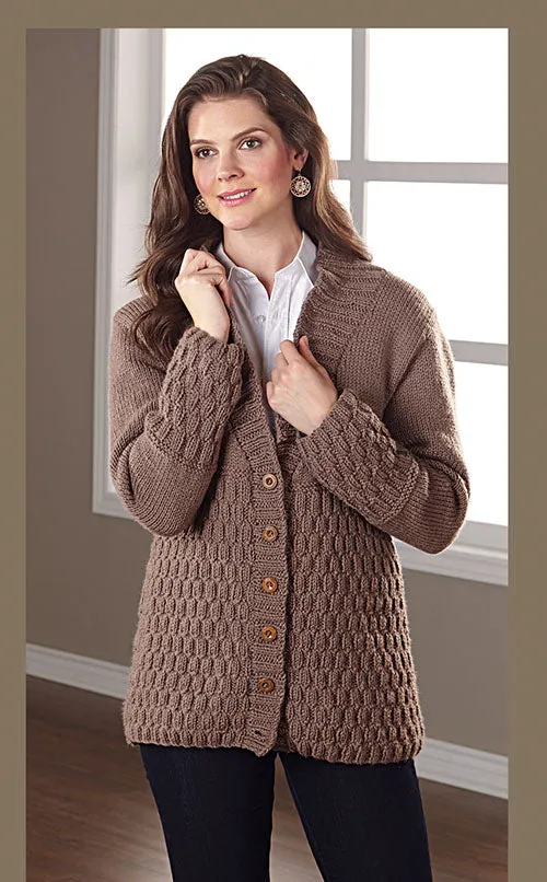 Alternate Ribs Cardigan