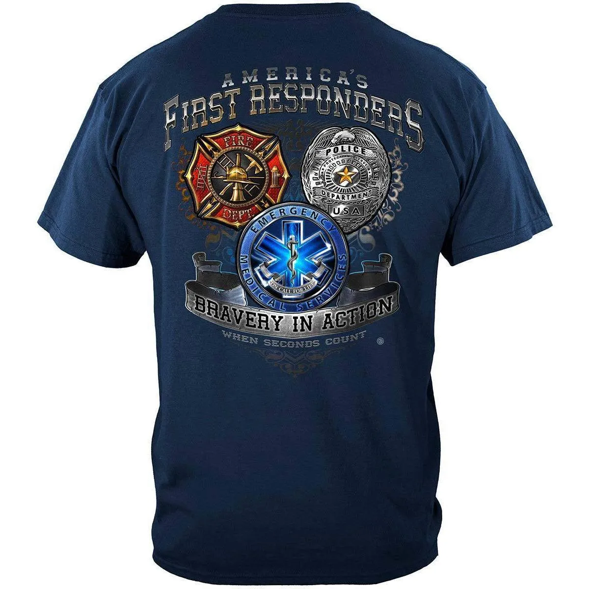 America's First Responders Premium T-Shirt