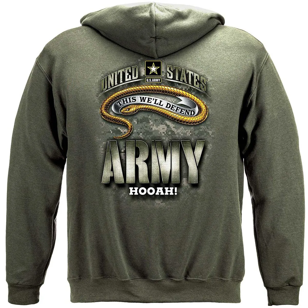 Army Hooah Camo T-Shirt