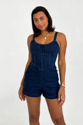 Austin Denim Romper