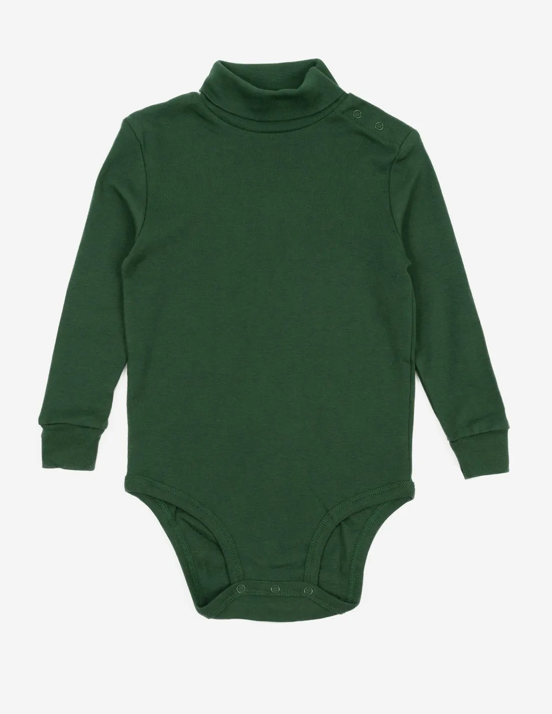 Baby Cotton Boho Turtleneck Bodysuit