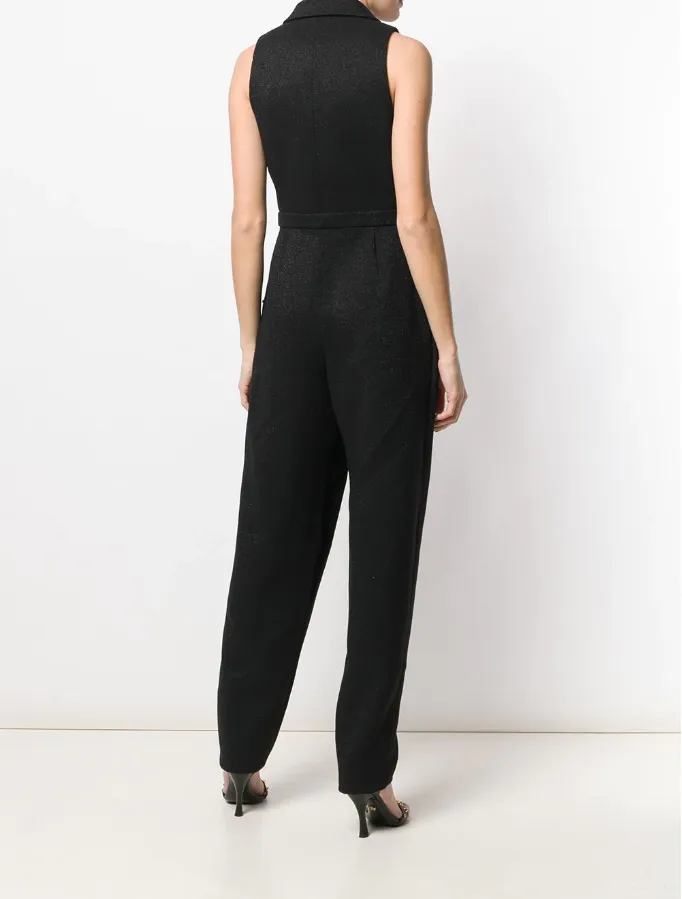 Balmain Sleeveless double breasted jumpsuit