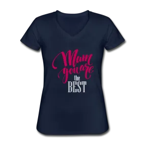 Best Mum V-Neck Tee