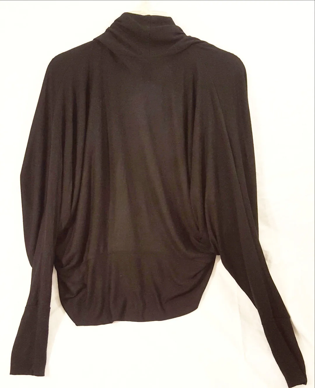 Black Cardigan with Doman Sleeves