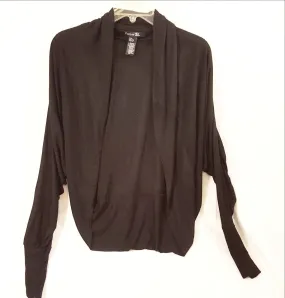 Black Cardigan with Doman Sleeves