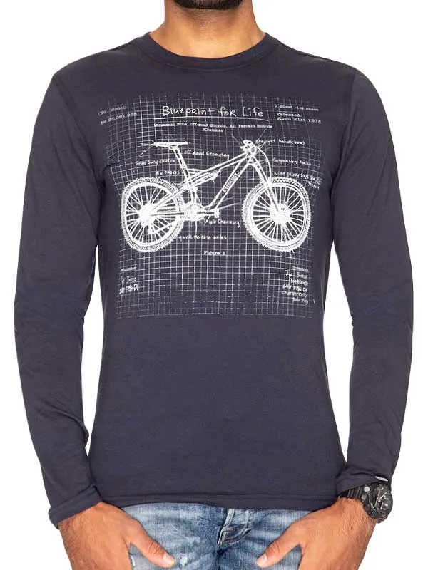 Blueprint MTB Long Sleeve T Shirt