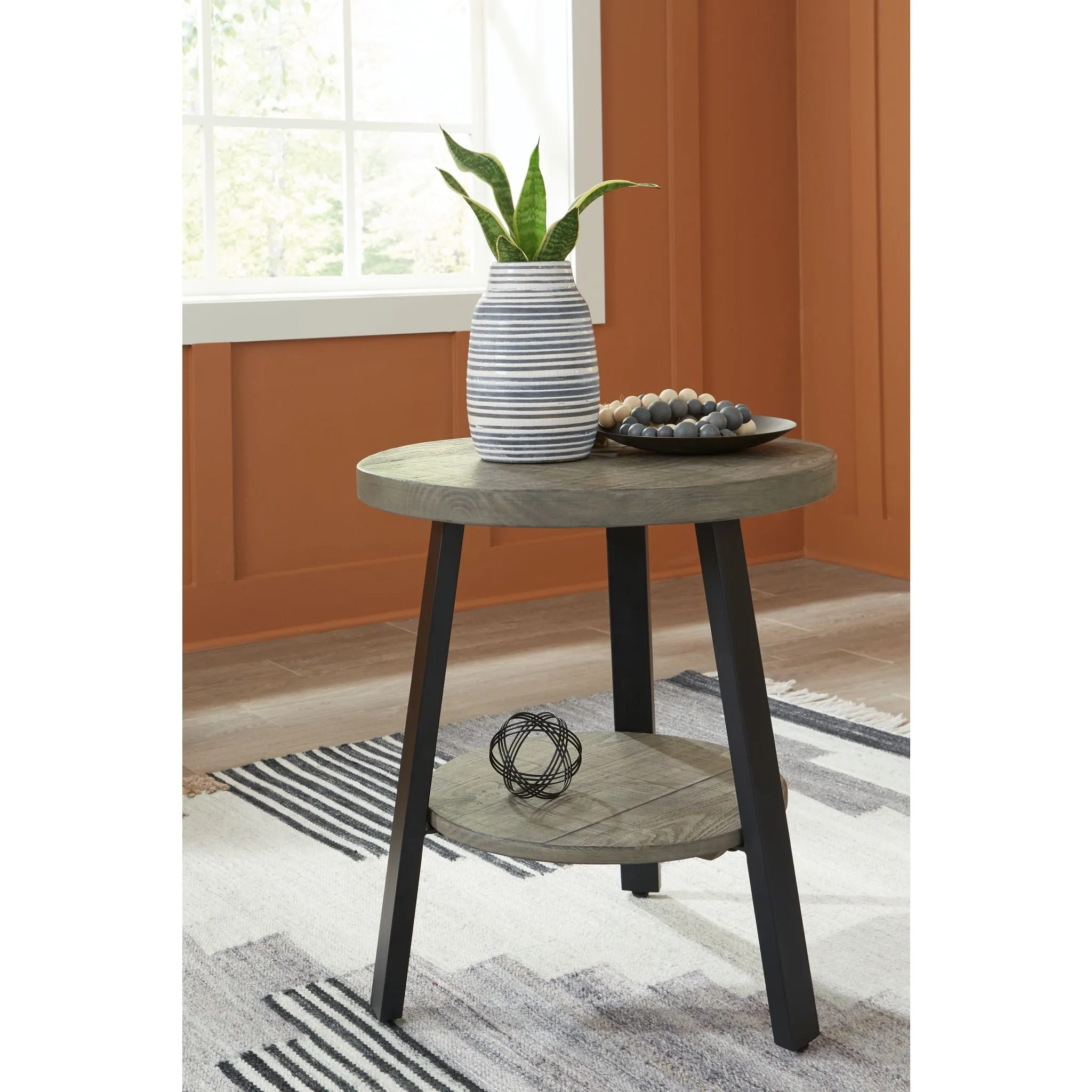 Brennegan Round End Table