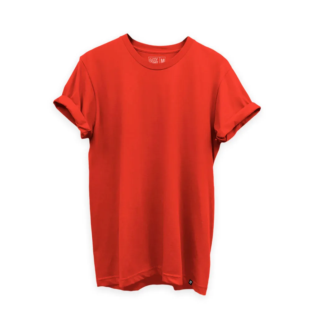 Brick Red - Fully Solid T-Shirt