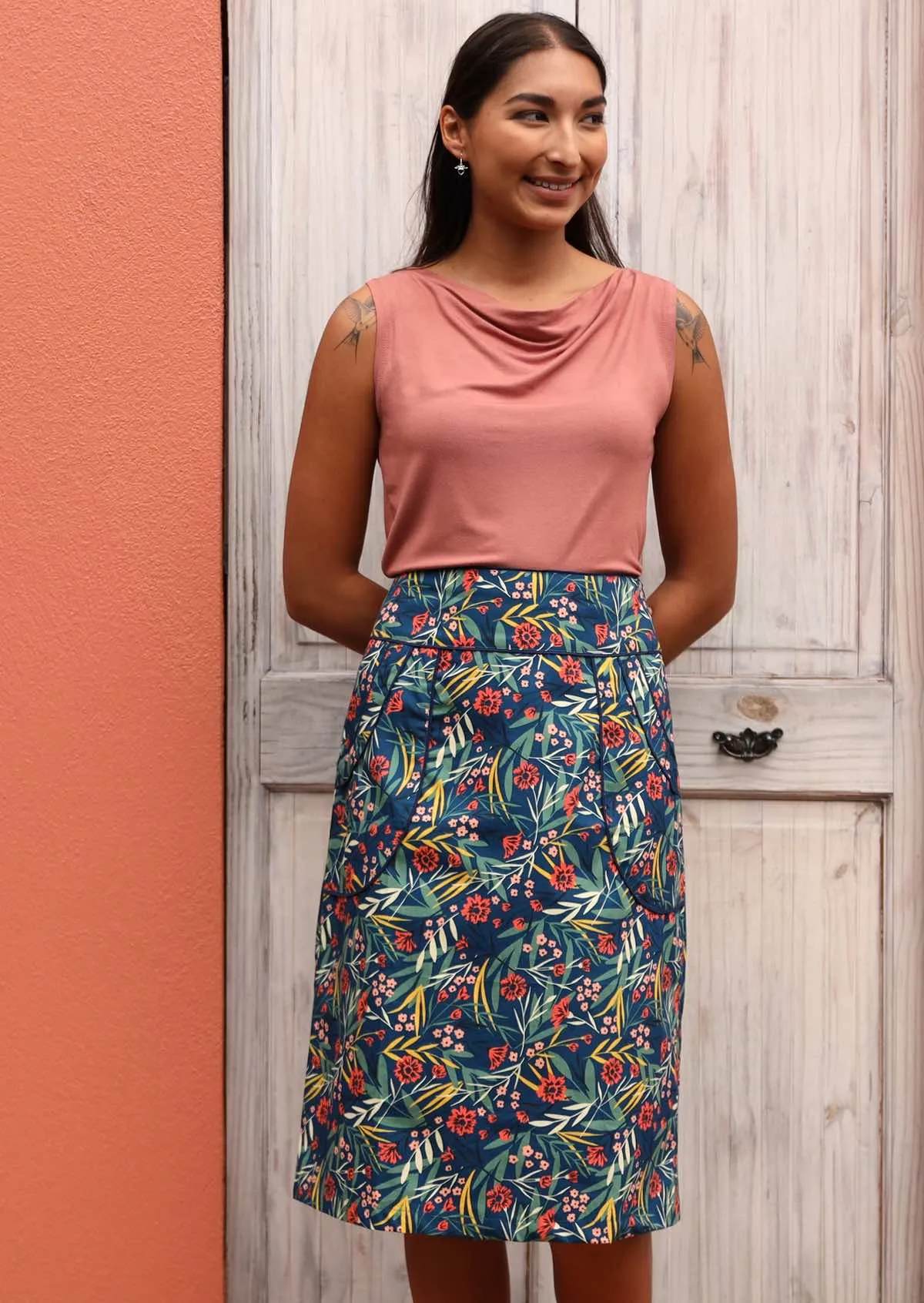 Bridgette Skirt Wild Flower