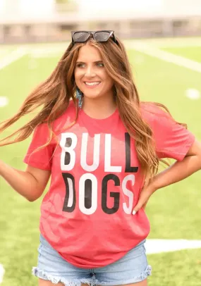 BULLDOGS BELLA CANVAS TEE