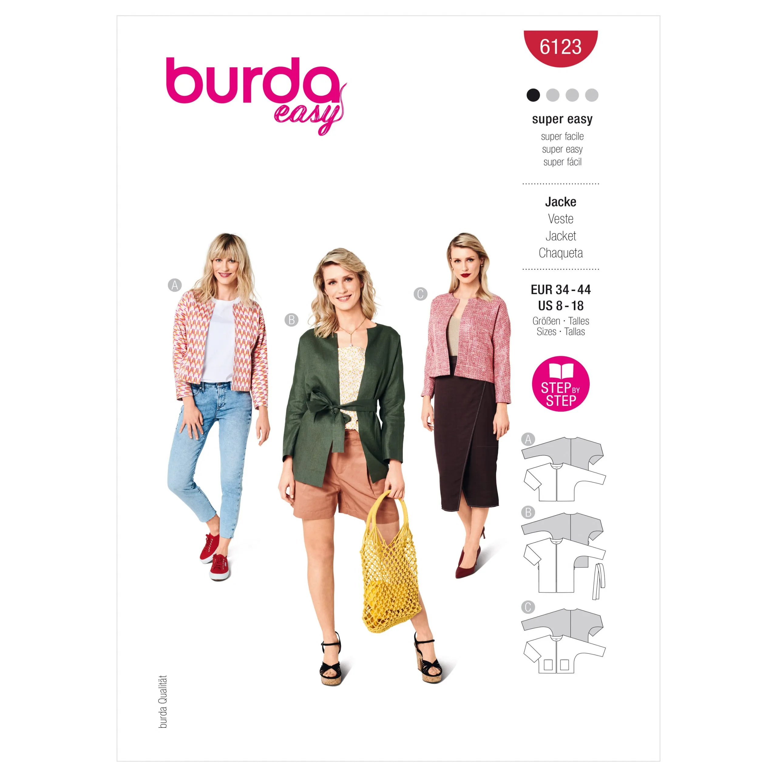 Burda Jacket 6123