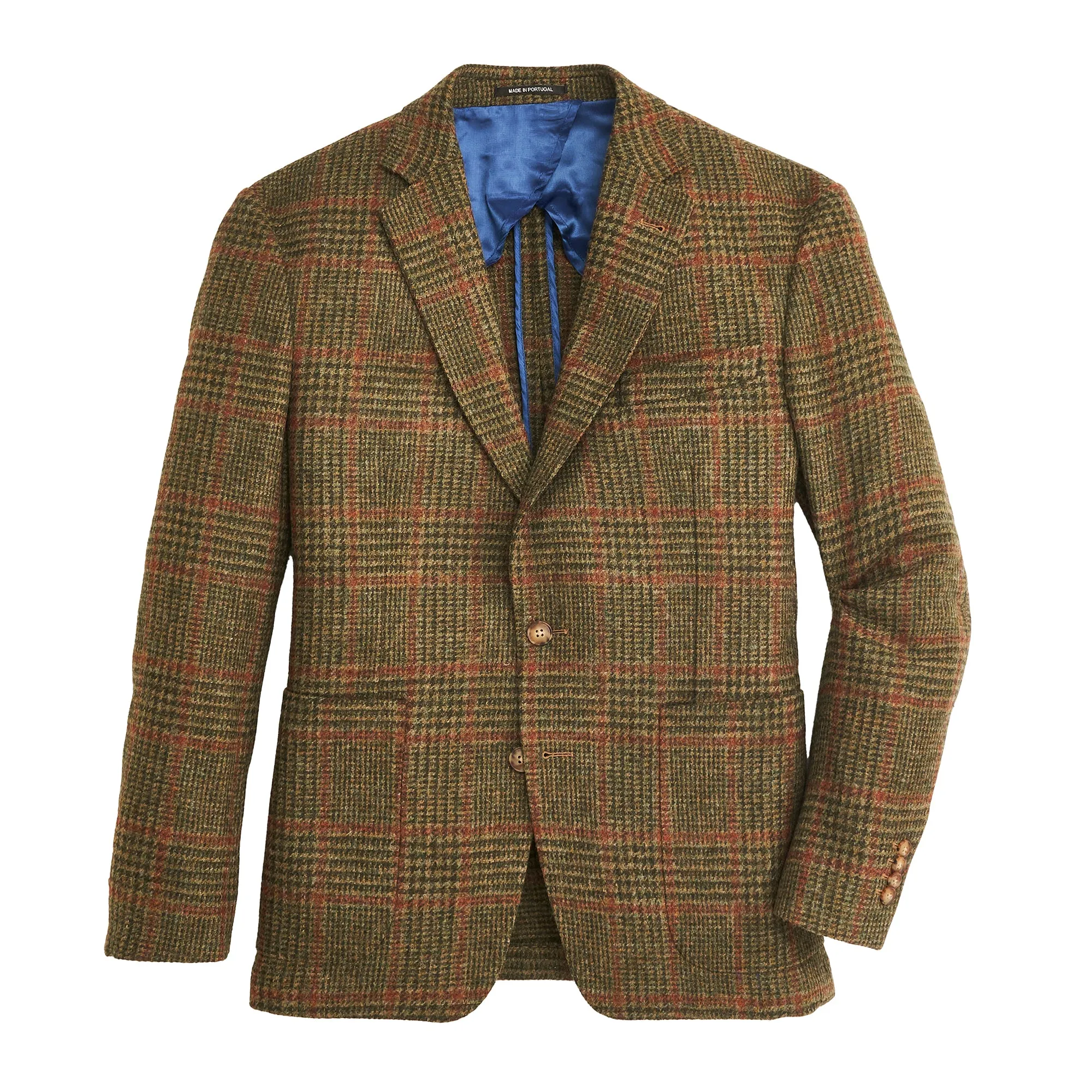 Calliste Green Autumn Check Sport Coat