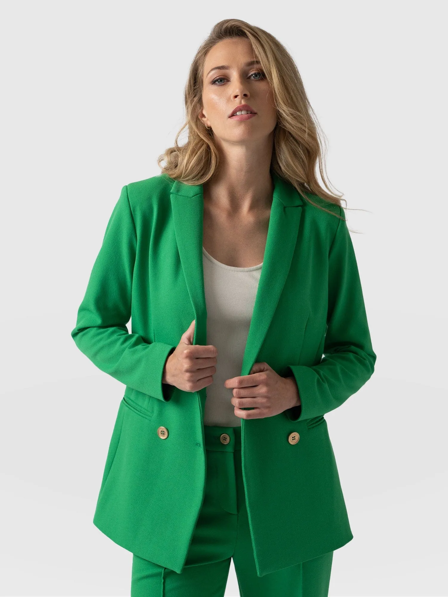 Cambridge Blazer - Emerald Green