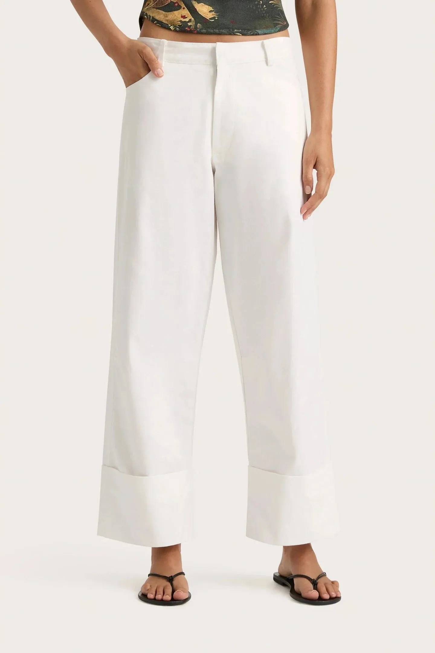 Cassis Pant - White