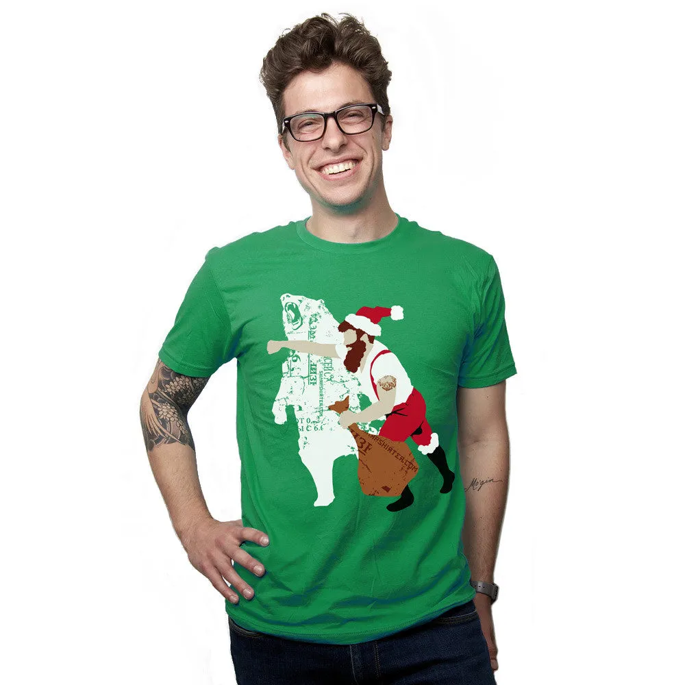 Christmas Bear Punch Graphic Tee