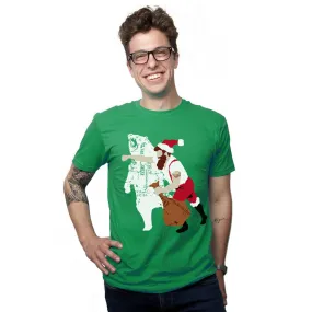 Christmas Bear Punch Graphic Tee