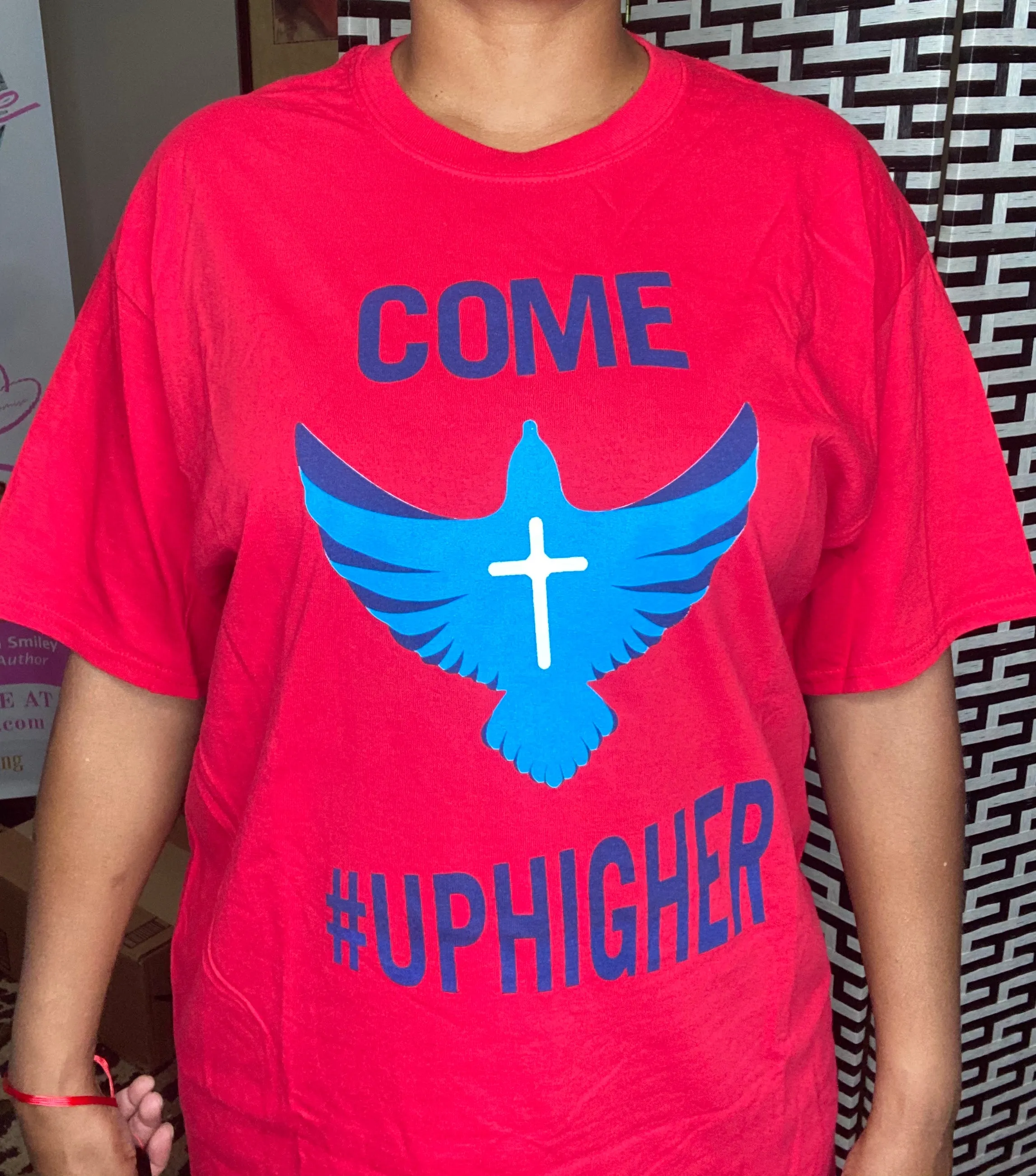 Come #Uphigher  Round-Neck T-Shirt