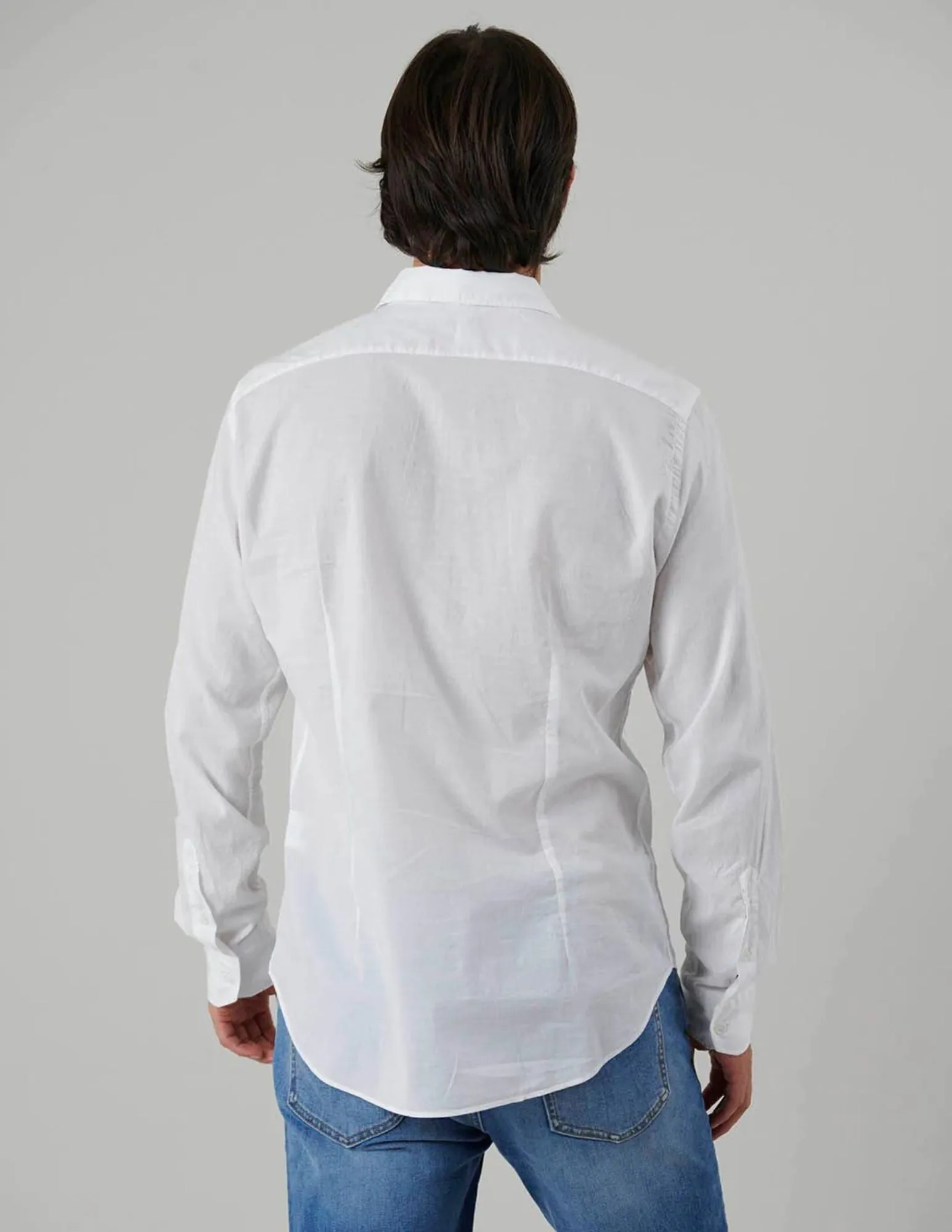 Cotton Voile Shirt | White