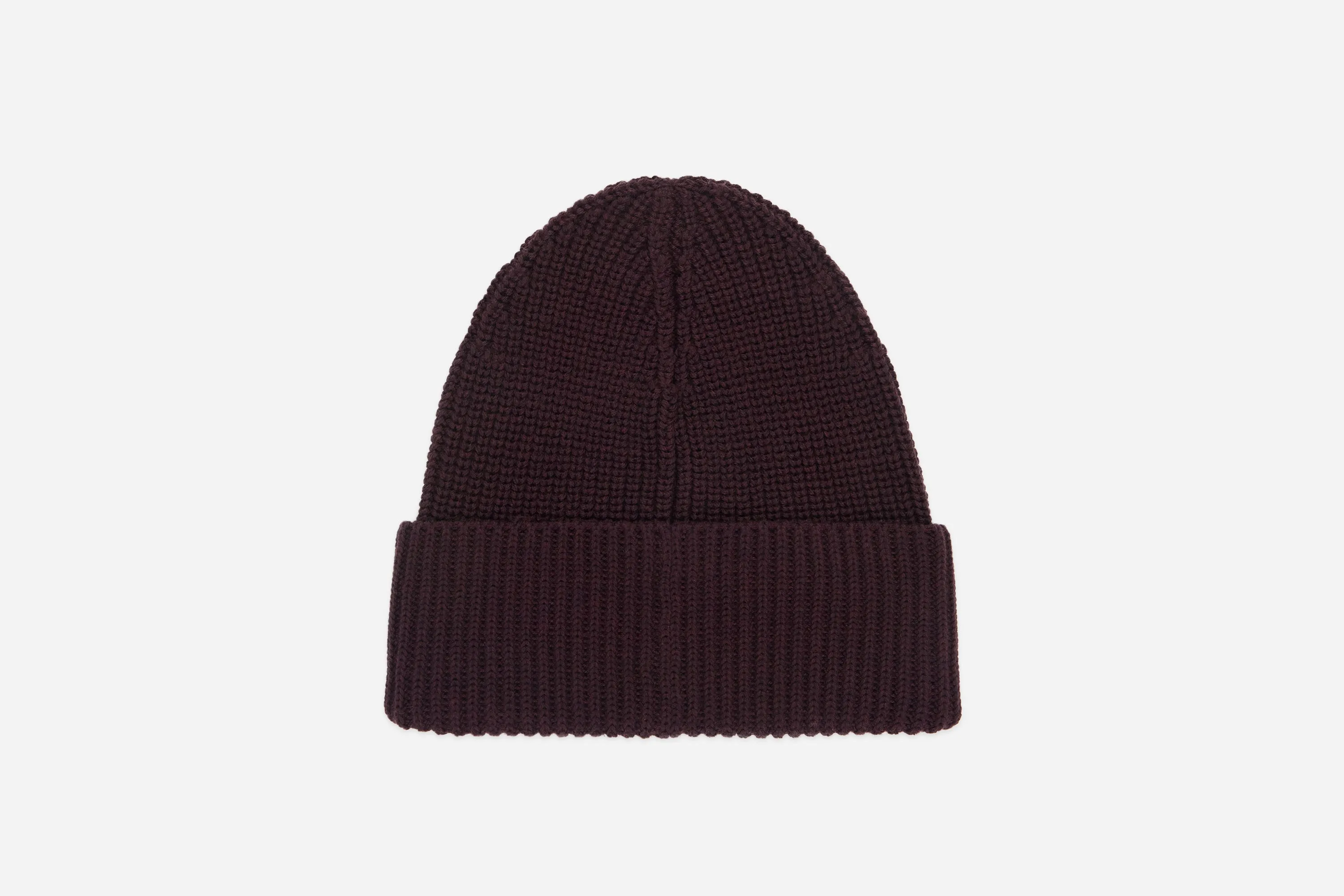 Cotton Watch Cap ~ Burgundy