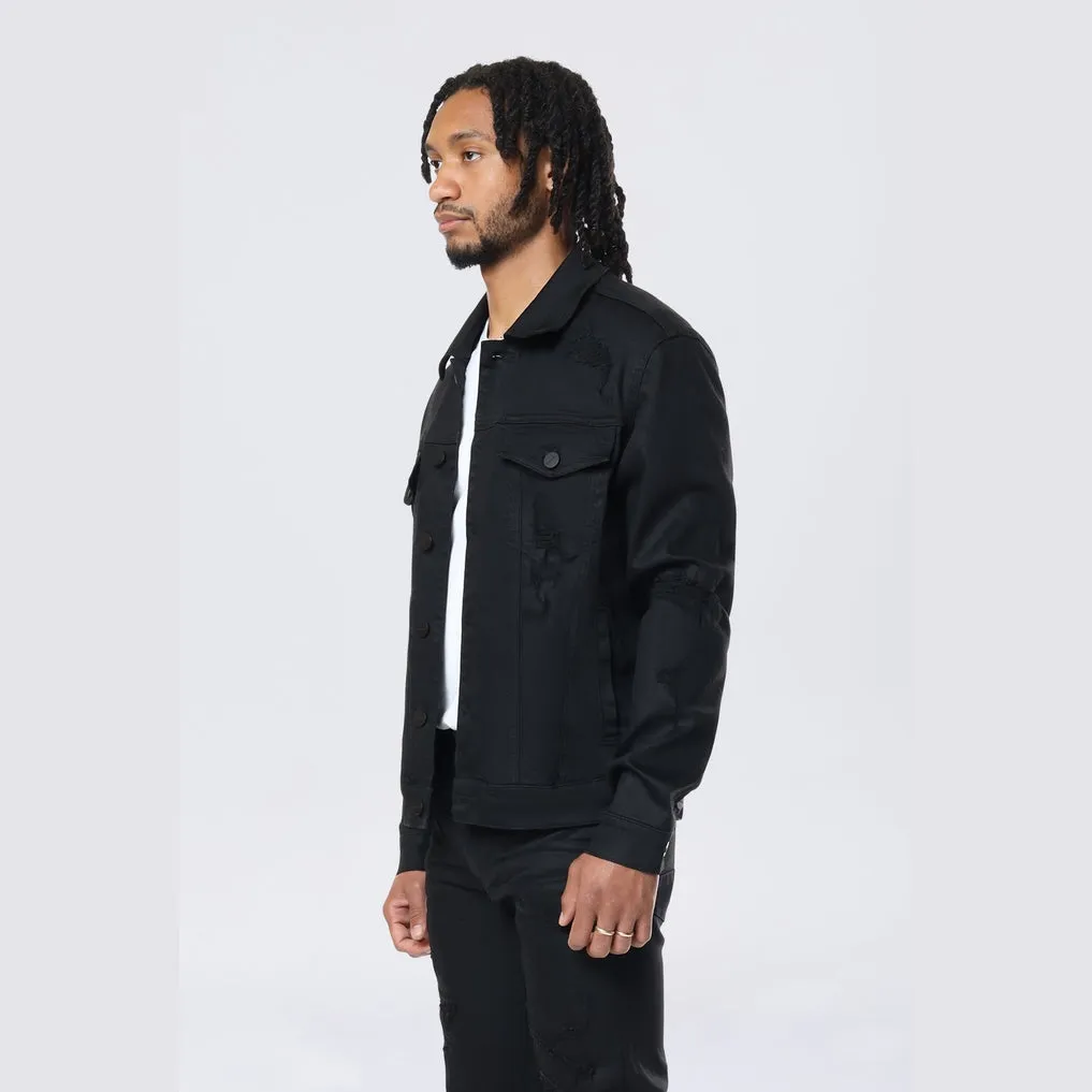 Denim Jacket - Jet Black