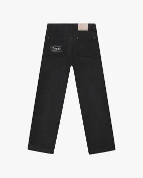 DENIM PANTS BLACK