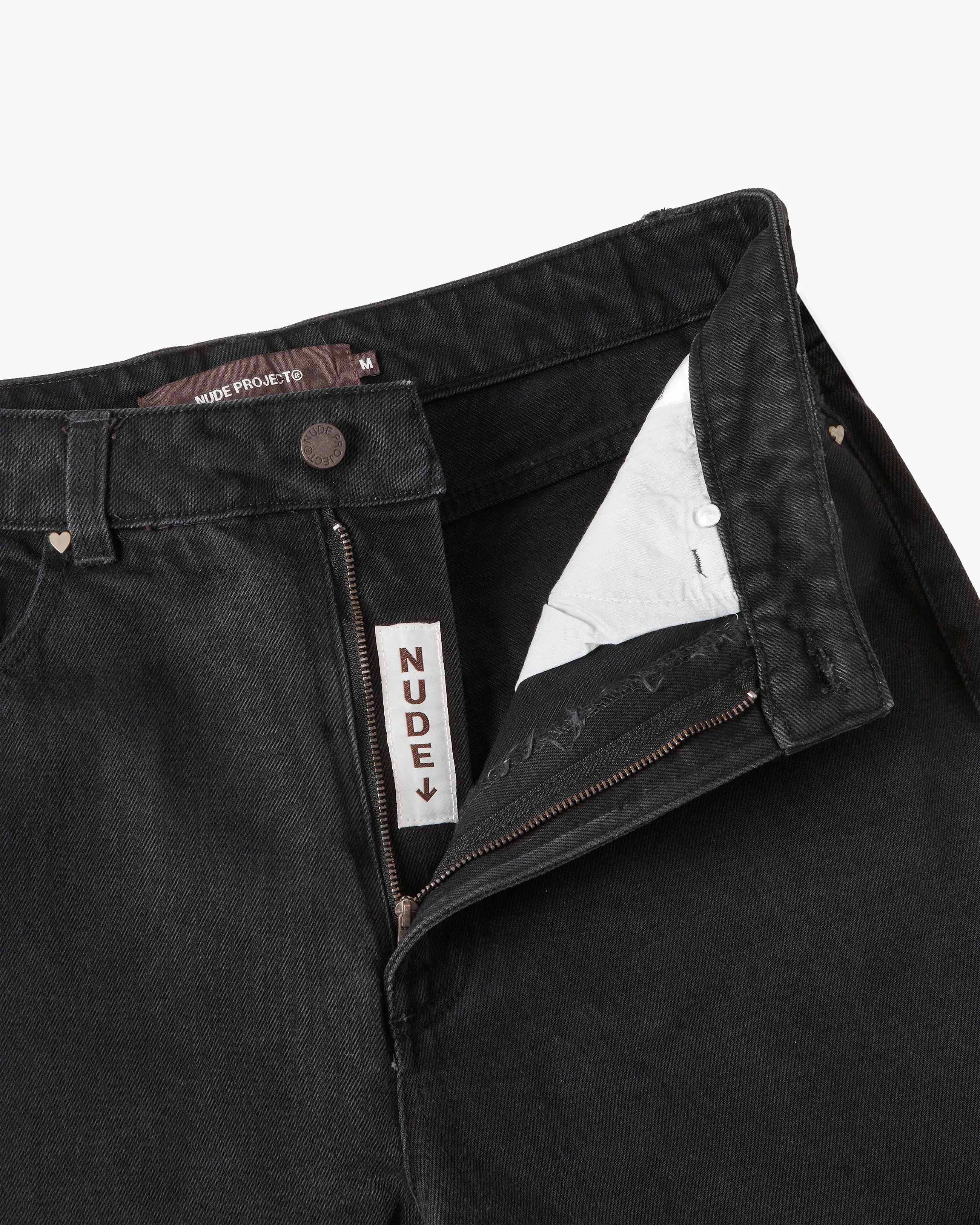 DENIM PANTS BLACK