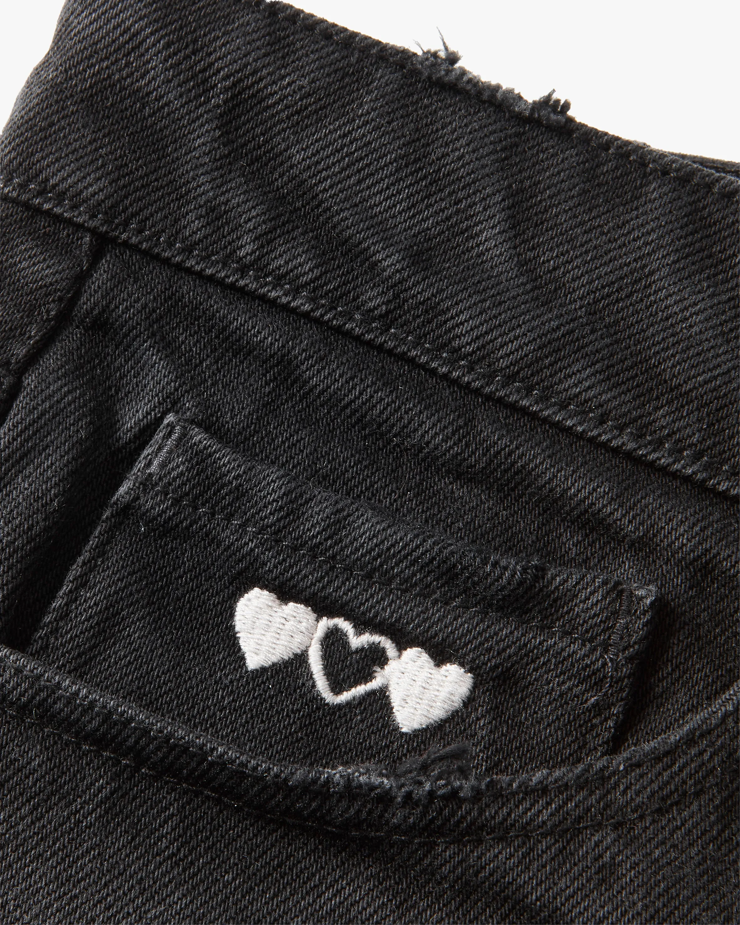 DENIM PANTS BLACK