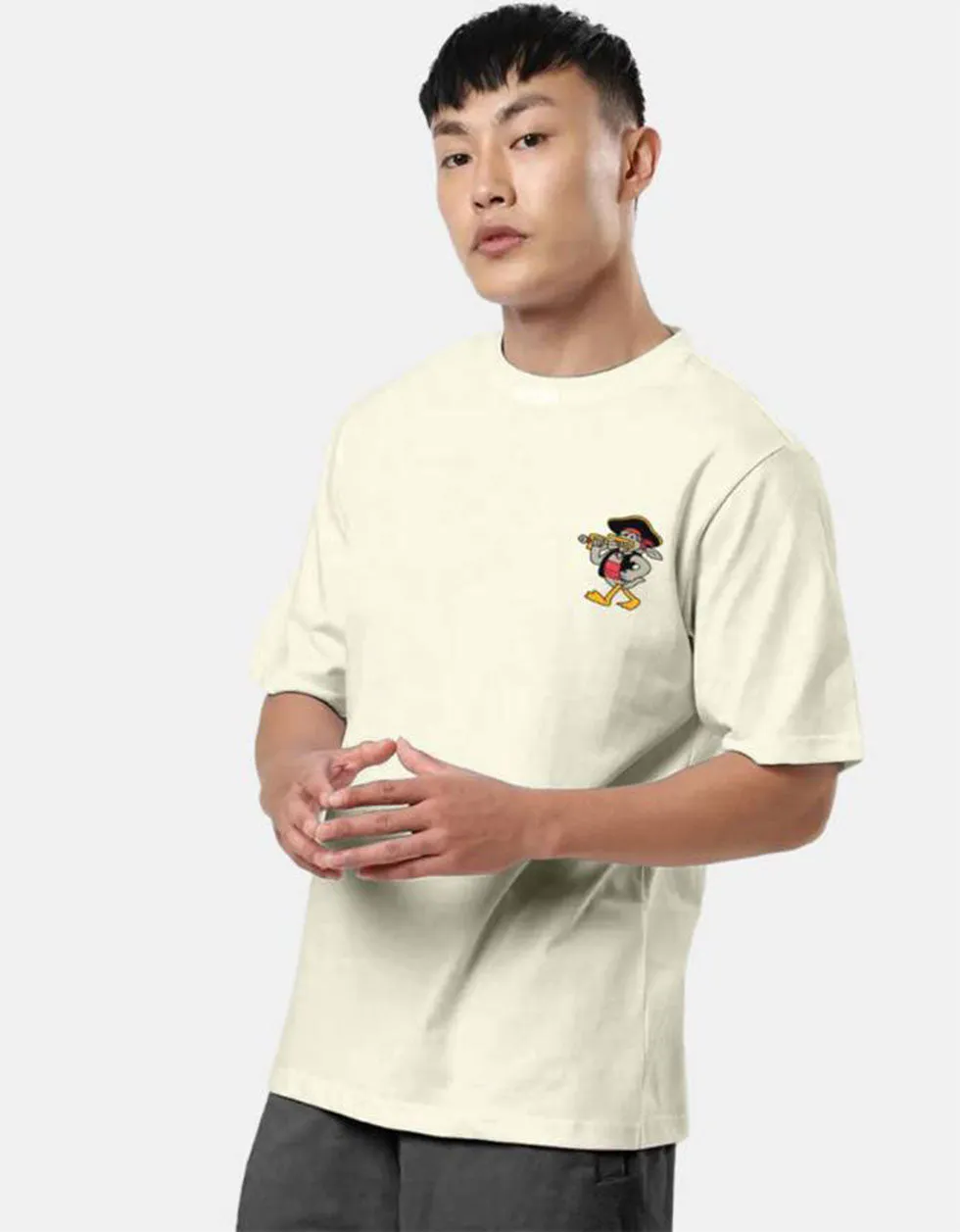 Duck Oversized Men's Printed T-Shirt