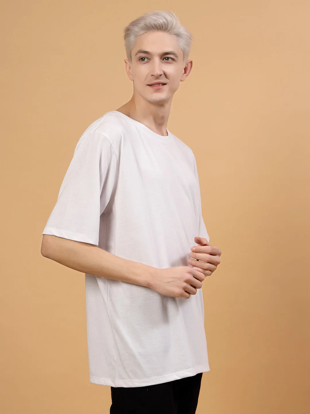 Effortless Cool Men's Oversized Cotton T-shirt