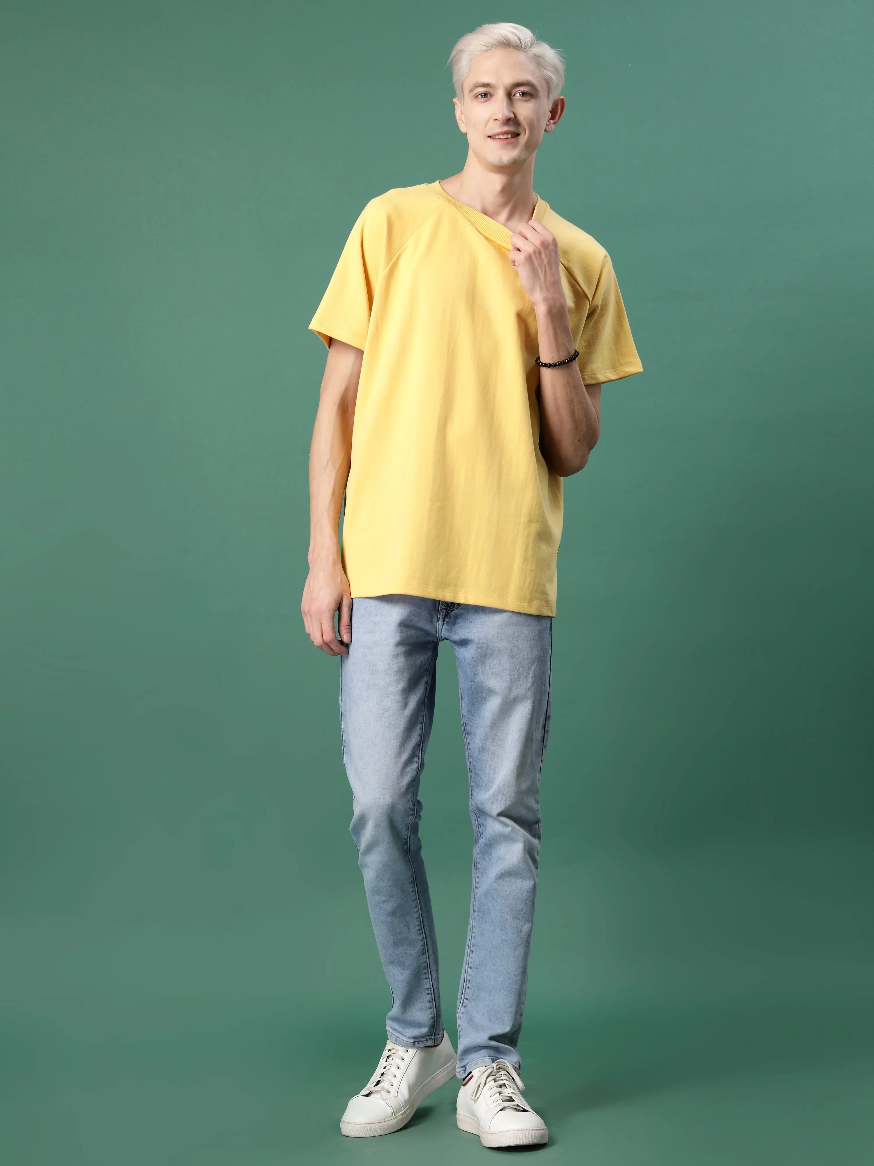 Effortlessly cool Men's Typography Oversized Tees