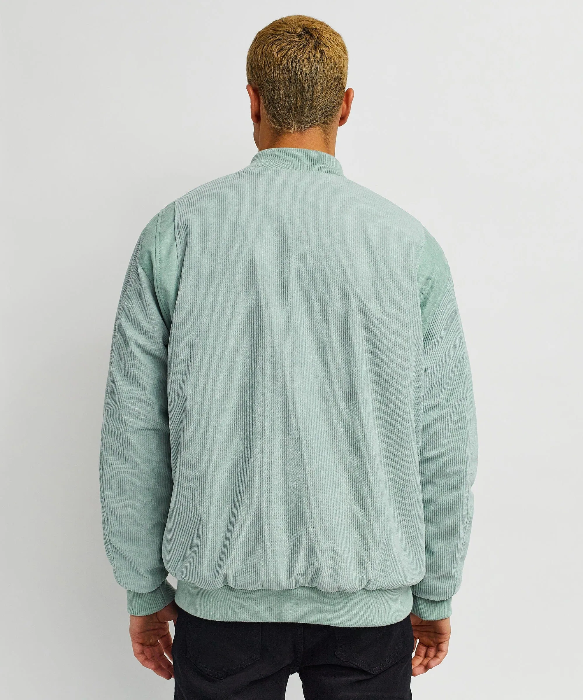 Elevate Corduroy Jacket - Aqua