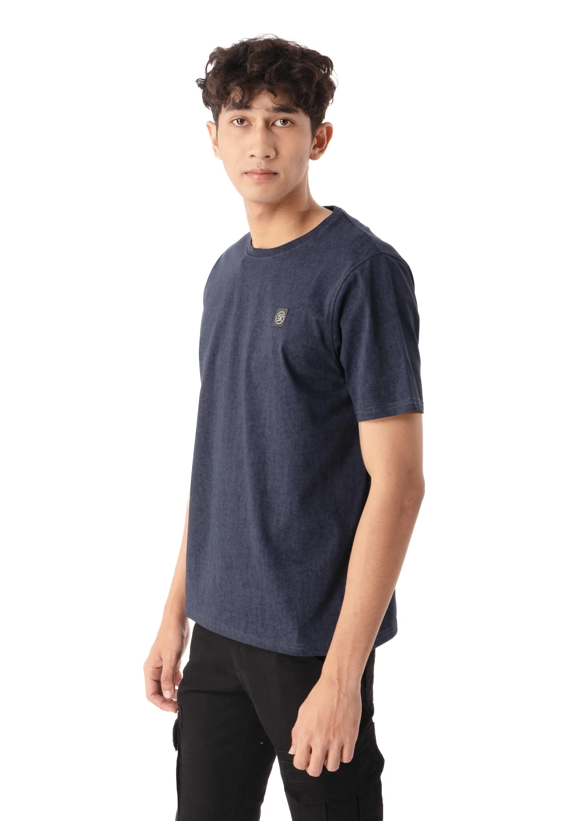 EXHAUST ROUND NECK T SHIRT [FREE CUT] 1597