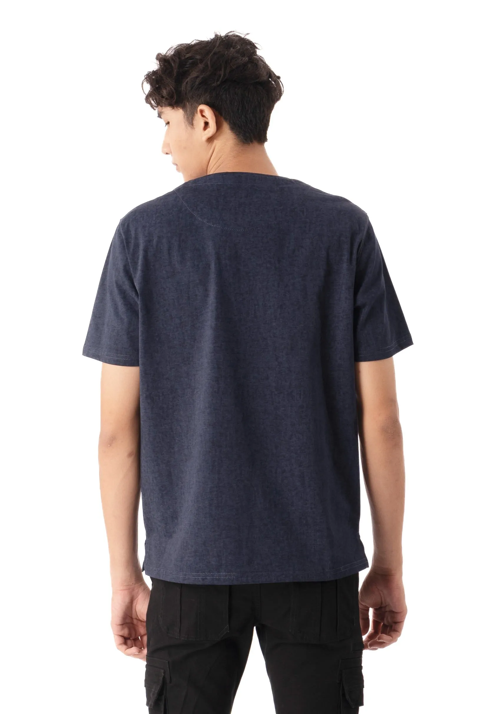 EXHAUST ROUND NECK T SHIRT [FREE CUT] 1597