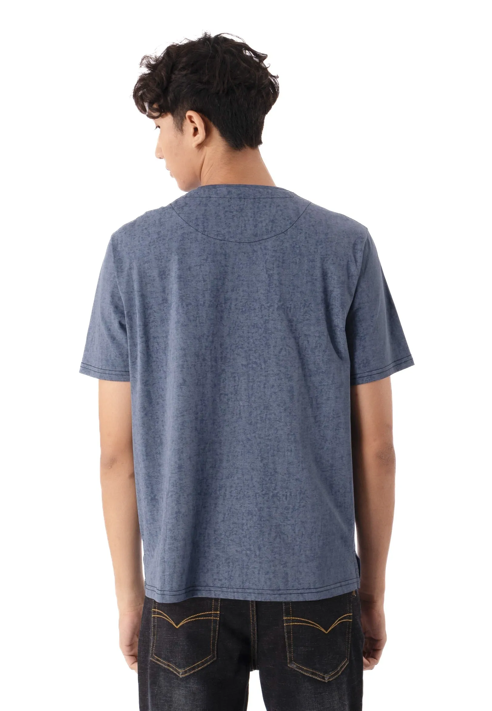 EXHAUST ROUND NECK T SHIRT [FREE CUT] 1597