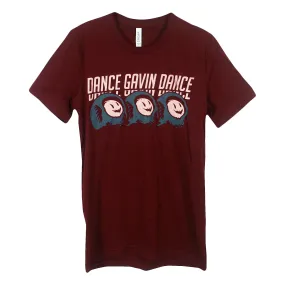 Faces Maroon T-Shirt