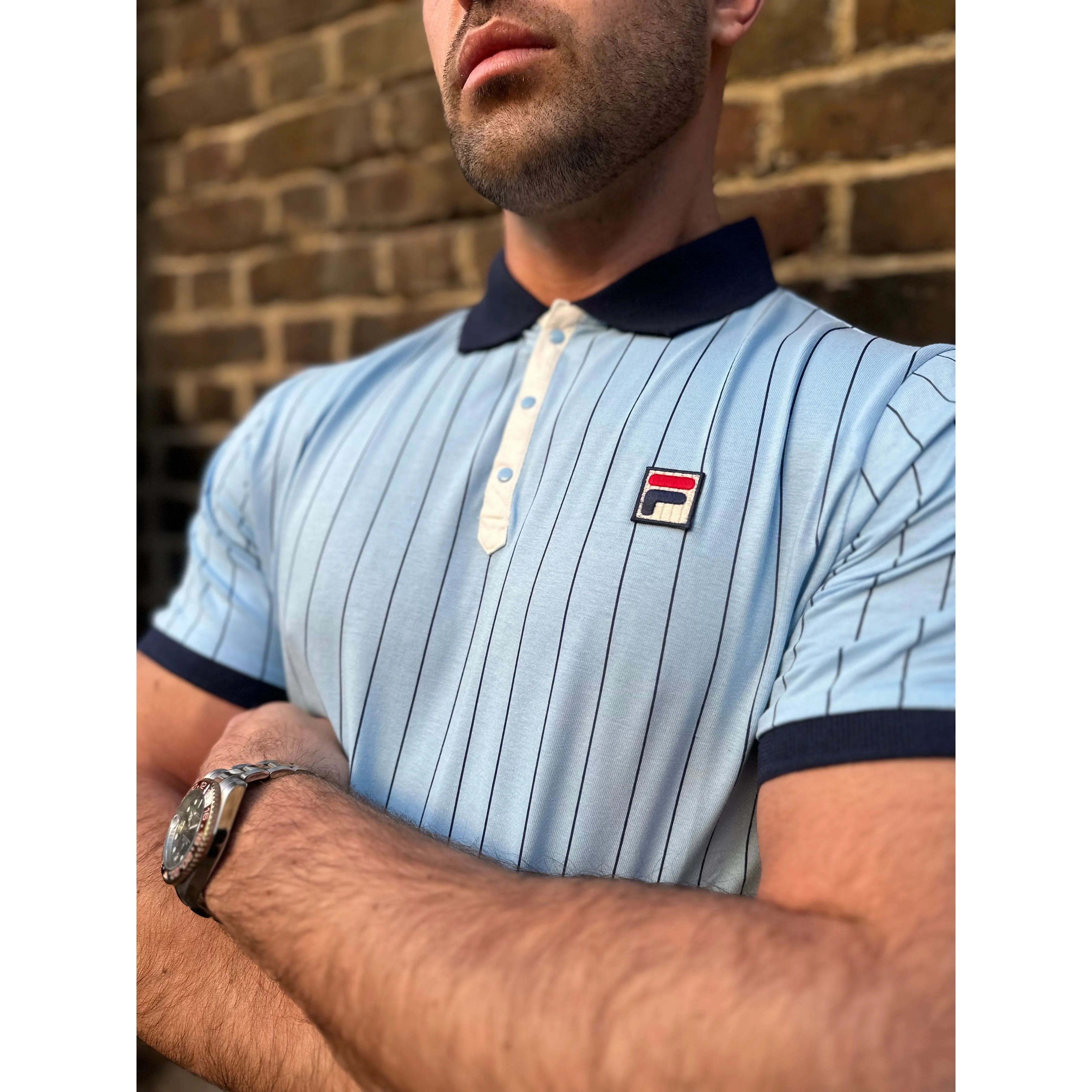 Fila Vintage - BB1 Blue Bell / Fila Navy / Gardenia 225 - Polo