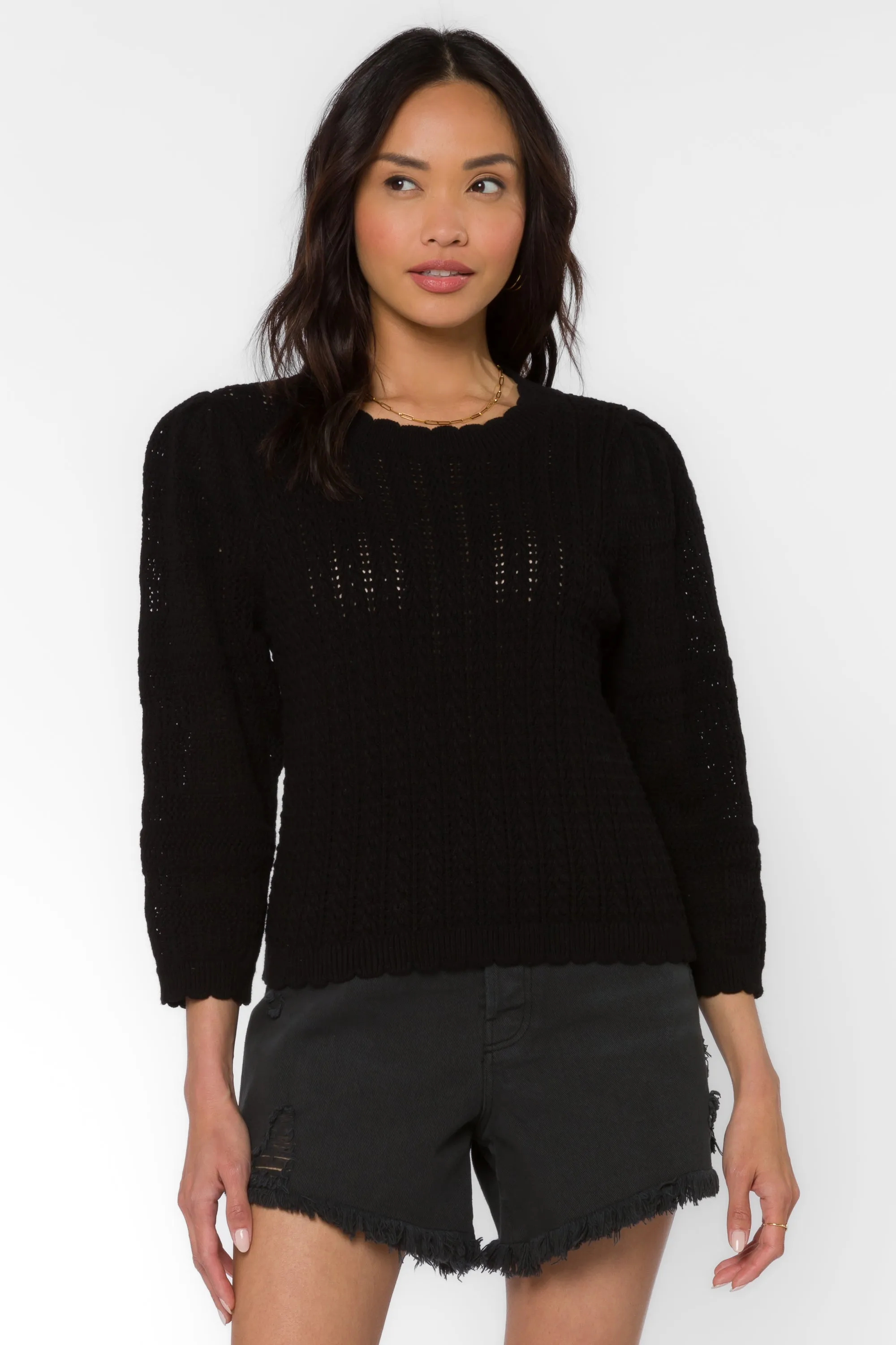 Gazelle Black Sweater