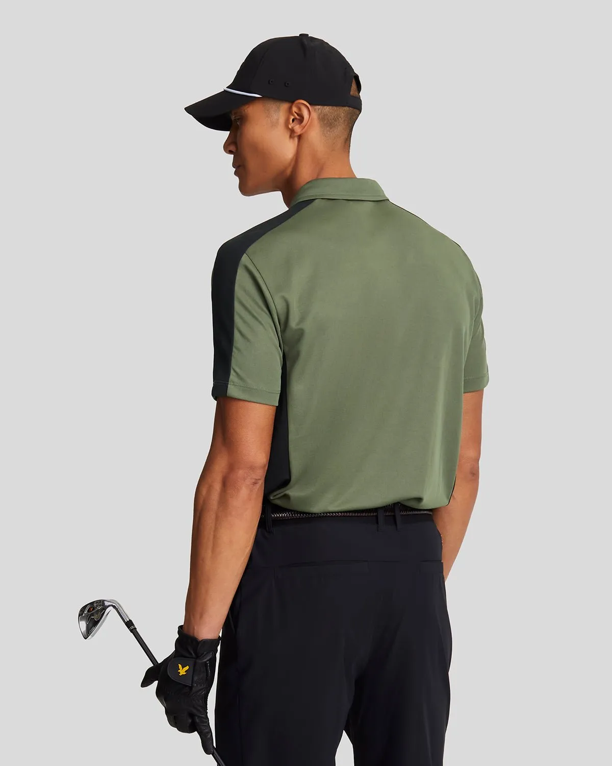 Golf Striped Polo Shirt