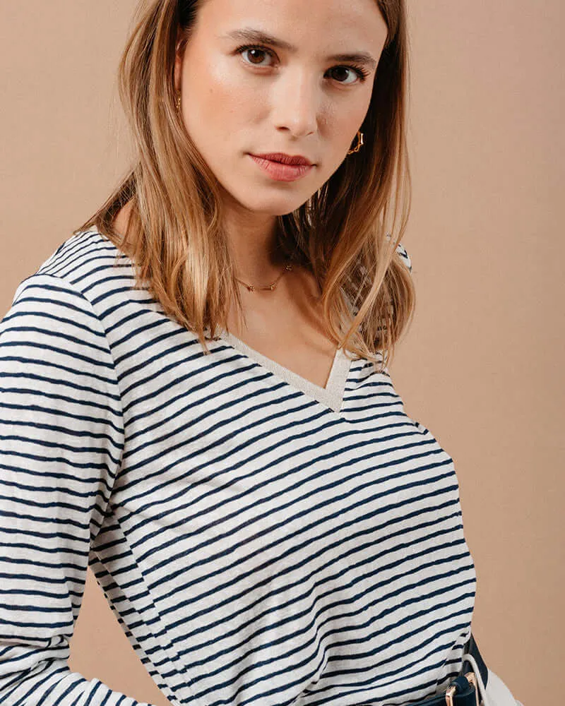 Grace & Mila - Martin Marine Stripe T-Shirt