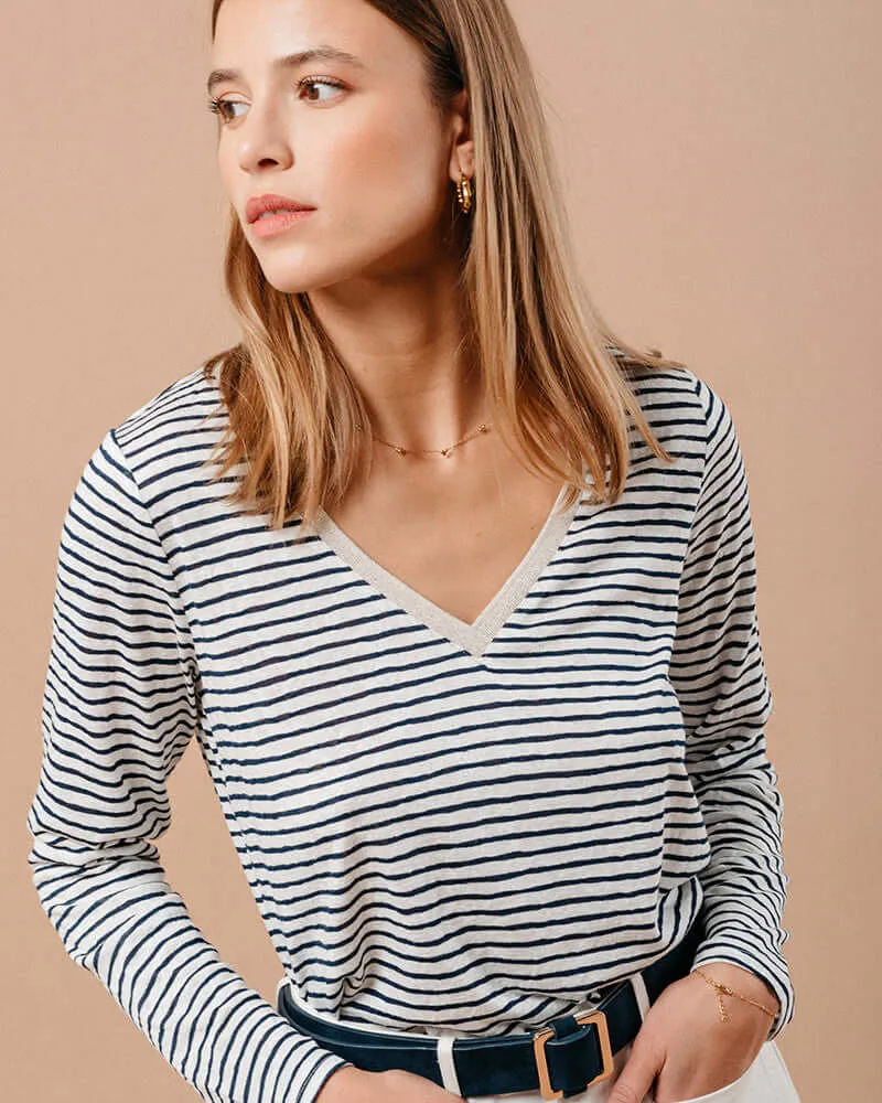 Grace & Mila - Martin Marine Stripe T-Shirt