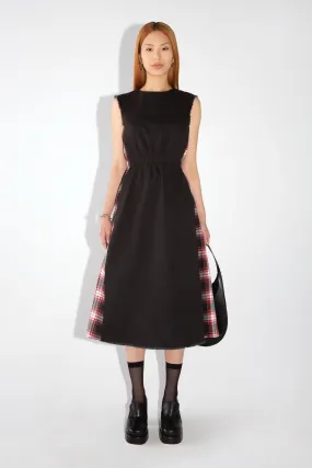 HYBRID MIDI DRESS