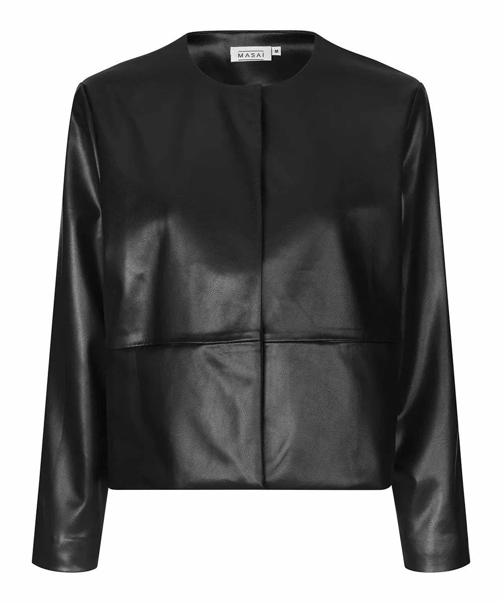 Jenali Faux Leather Jacket