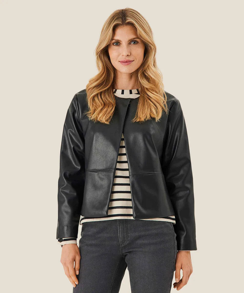 Jenali Faux Leather Jacket